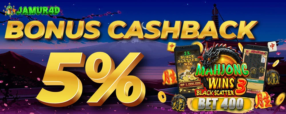 Bonus Cashback 5%